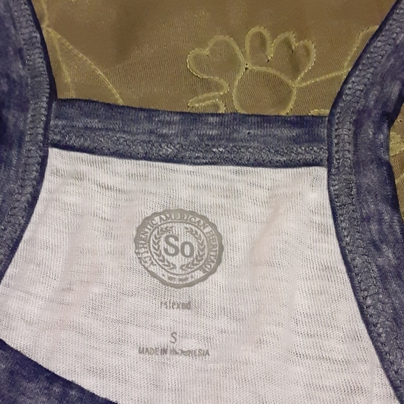 SO BEAUTIFUL TOP TANK SIZE S WOMENS EXELLENT - Picture 3 of 5